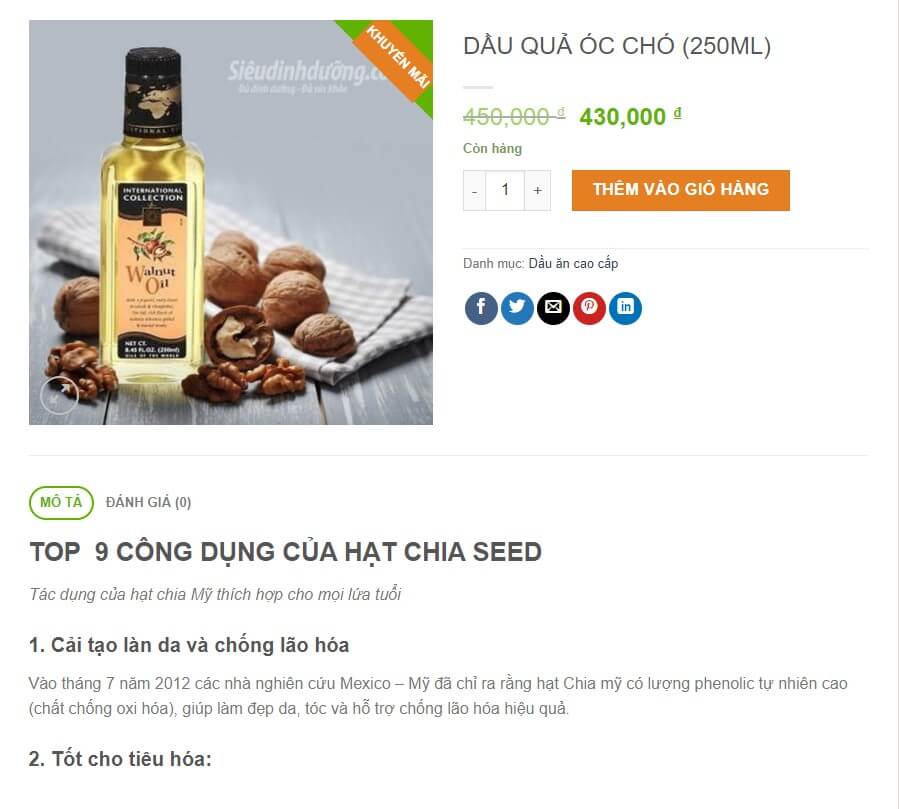 đánh giá sản phẩm